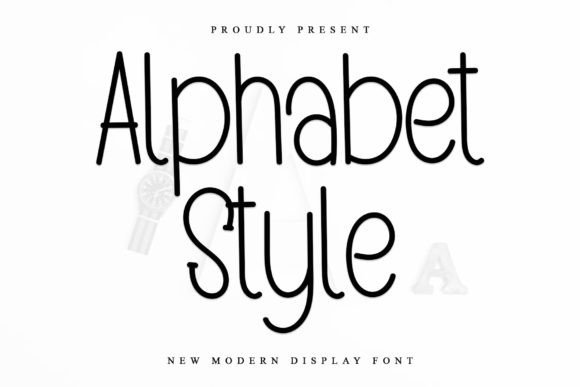 Alphabet Style: A Display Font That Brings Elegance to Branding
