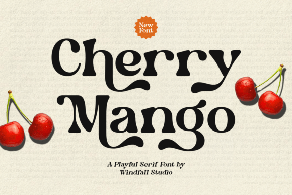 Cherry Mango Font: A Playful Serif for Cohesive Branding