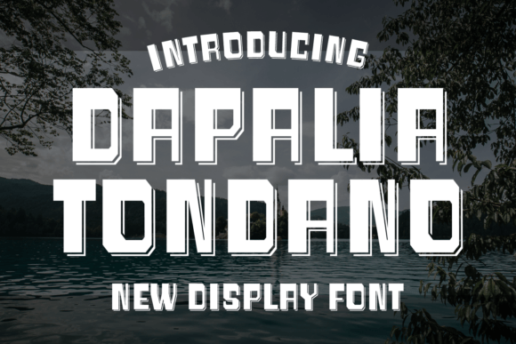Dapalia Tondano: A Bold Display Font for Modern Web Design