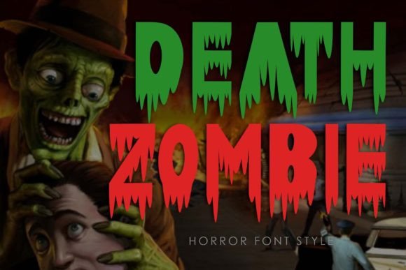 Death Zombie: A Designer’s Take on This Bold Display Font
