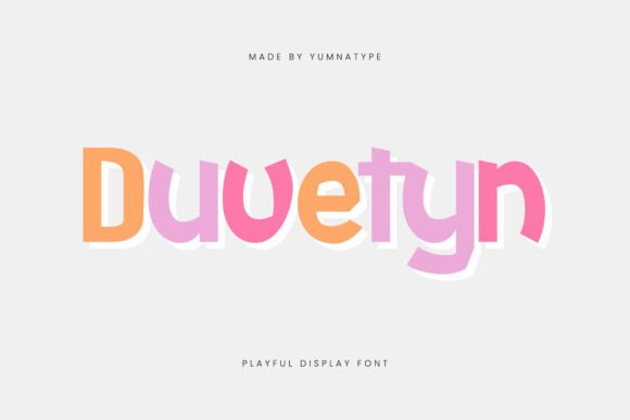 Duvetyn: A Bold Display Font for Web Designers Who Want Impact