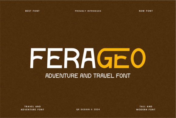 Ferageo Font Review: A Bold Display Typeface for Dynamic Branding