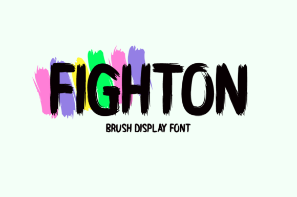 Fighton: A Vibrant Display Font for Dynamic Editorial Design