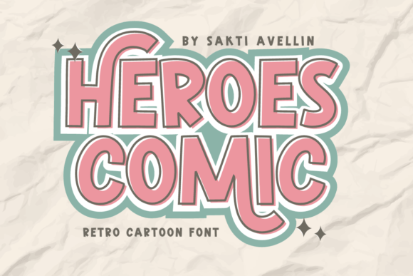 Heroes Comic Font: A Playful Way to Build a Memorable Brand Identity