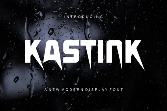 Kastink: A Bold Display Font for Modern Marketing Visuals