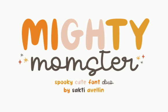 Mighty Momster: A Display Font That Elevates Small Business Branding