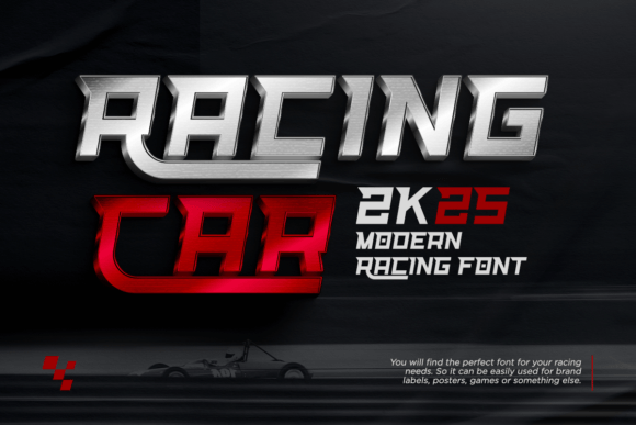 Racing Car Font: High-Energy Display Typography for Digital Design