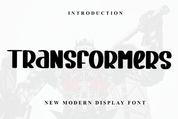 Transformers Font: Bringing Festive Charm to Modern Web Design