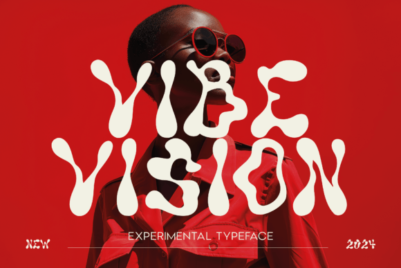 Vibe Vision: A Bold Display Font for Modern Editorial Design
